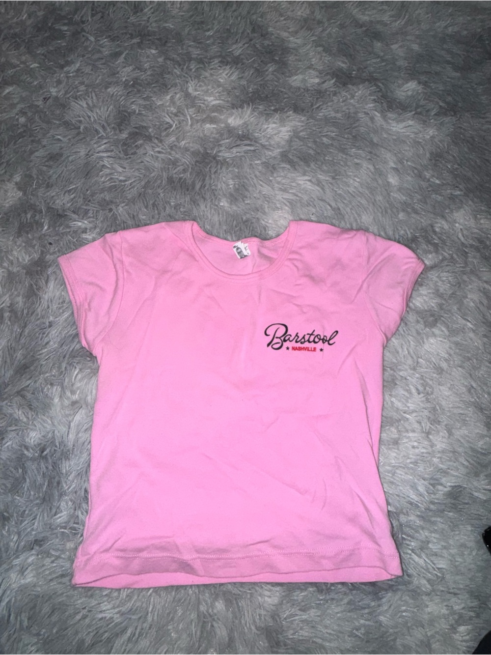 Nashville Barstool Pink Logo Tee